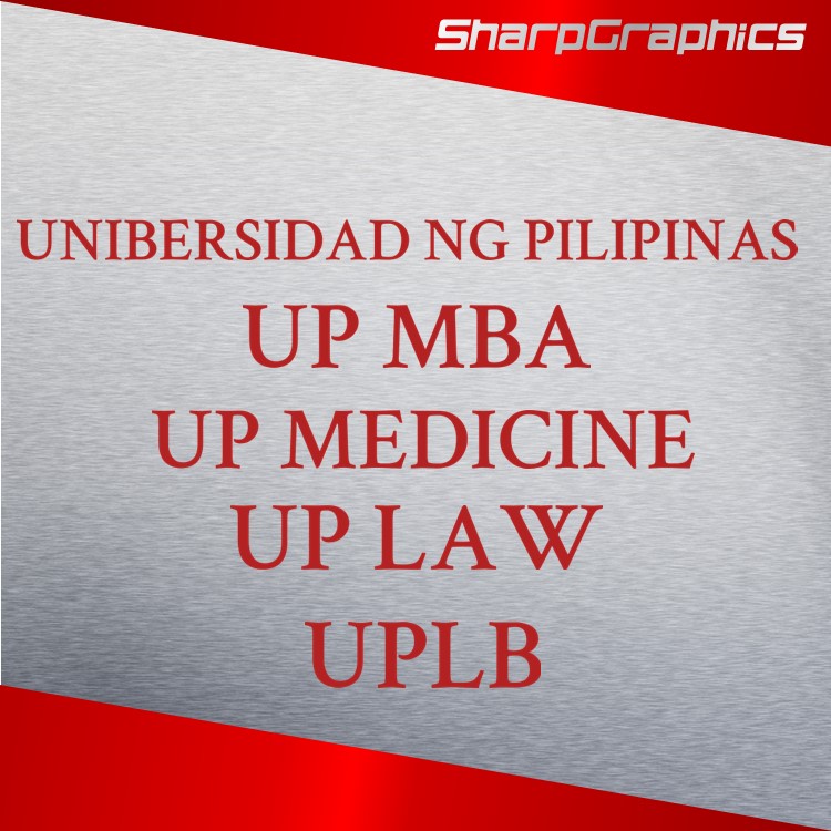 Unibersidad ng Pilipinas UP Fighting Maroons UPLB Sticker Decal