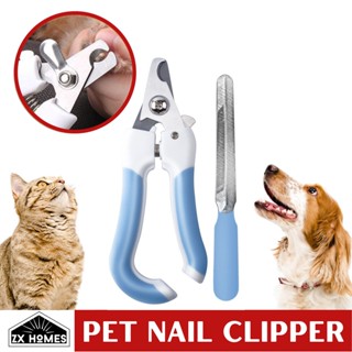 Pet Products Splash Proof Cat And Dog Nail Clipper LED Lamp Magnifying  Glass Anti Cutting Blood Line Pet Nail Clipper