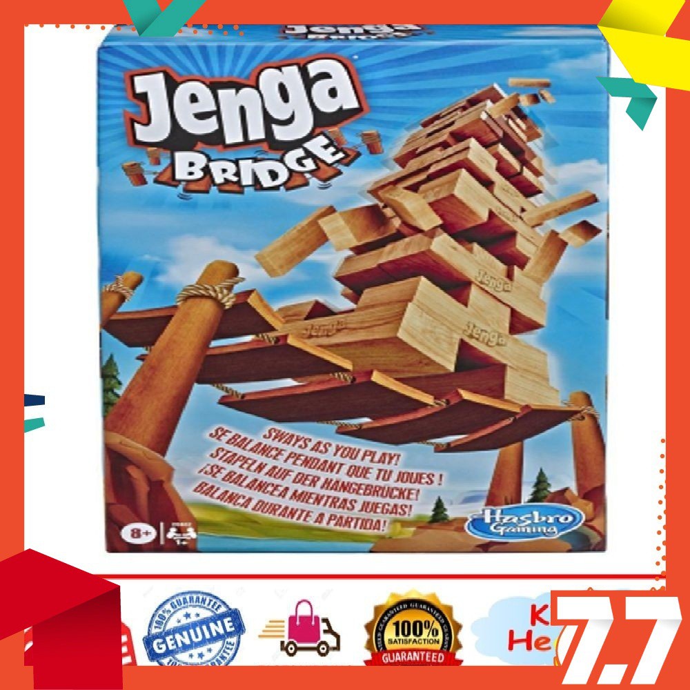 Jenga Bridge Block Stacking Game (100.0 Original) Shopee Philippines
