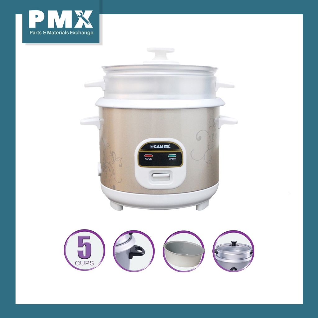 Camel Rice Cooker 1.0L with Steamer CRC1001S PMX Parts and Materials
