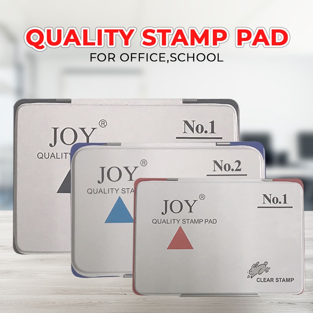 JowayneOS Joy Quality Office Stamp Pad Stationary School Supplies Joy