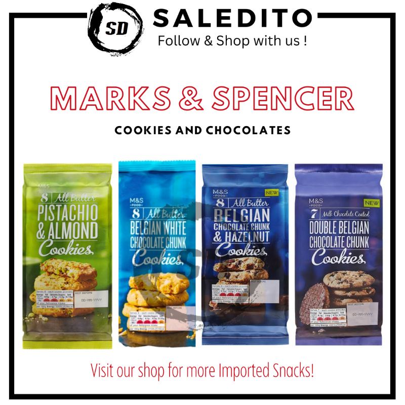 SALEDITO Marks & Spencer Cookies /MS biscuits, digestives, Gift