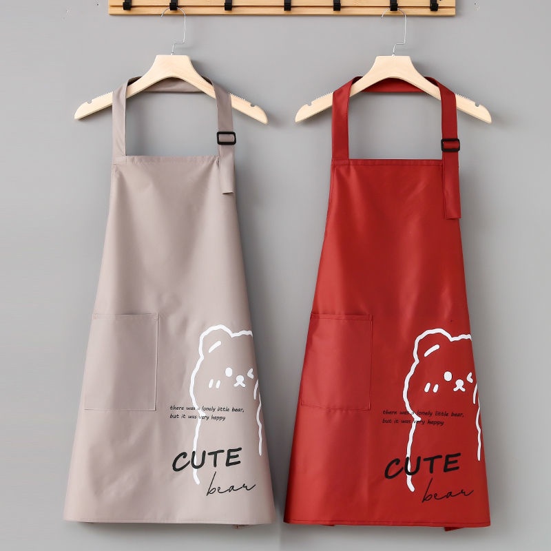 Cartoon Personalized Apron Portable Sleeveless Summer Thin Section ...