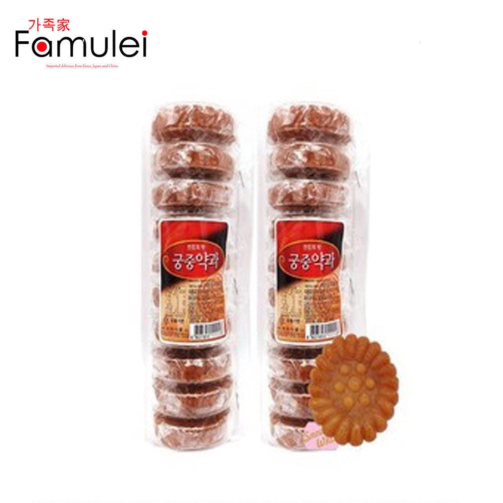 Korea Traditional Yakgwa Sweet Honey Cookies Waffle 300g Shopee