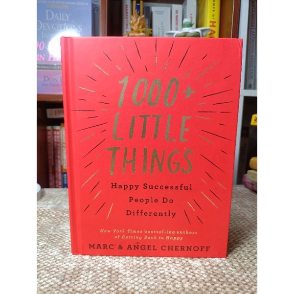 1000+ LITTLE THINGS: HAPPY SUCCESSFUL PEOPLE DO DIFFERENTLY By MARC ...