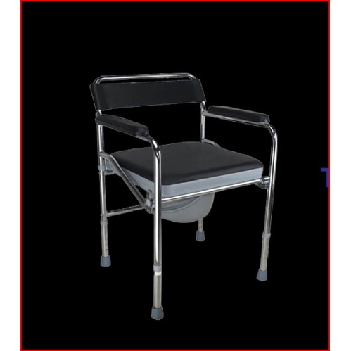 Foldable Commode Chair - Stainless Heavy Duty - Sure-Guard | Shopee ...