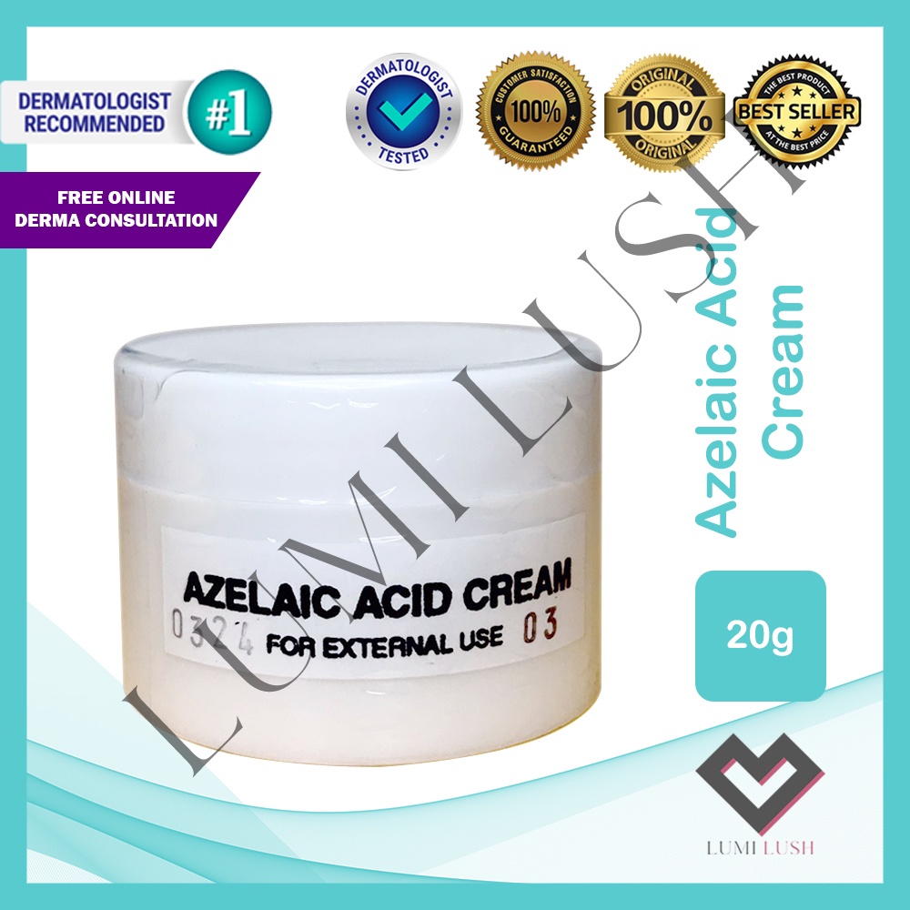 Azelaic Acid Cream 20g or 25g or Toner 120ml Fight Acne Bacteria