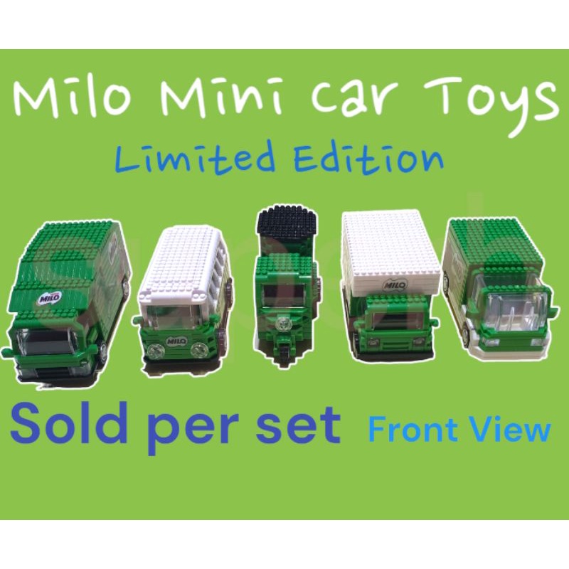 Milo Mini Car Toy Set Limited Edition Shopee Philippines