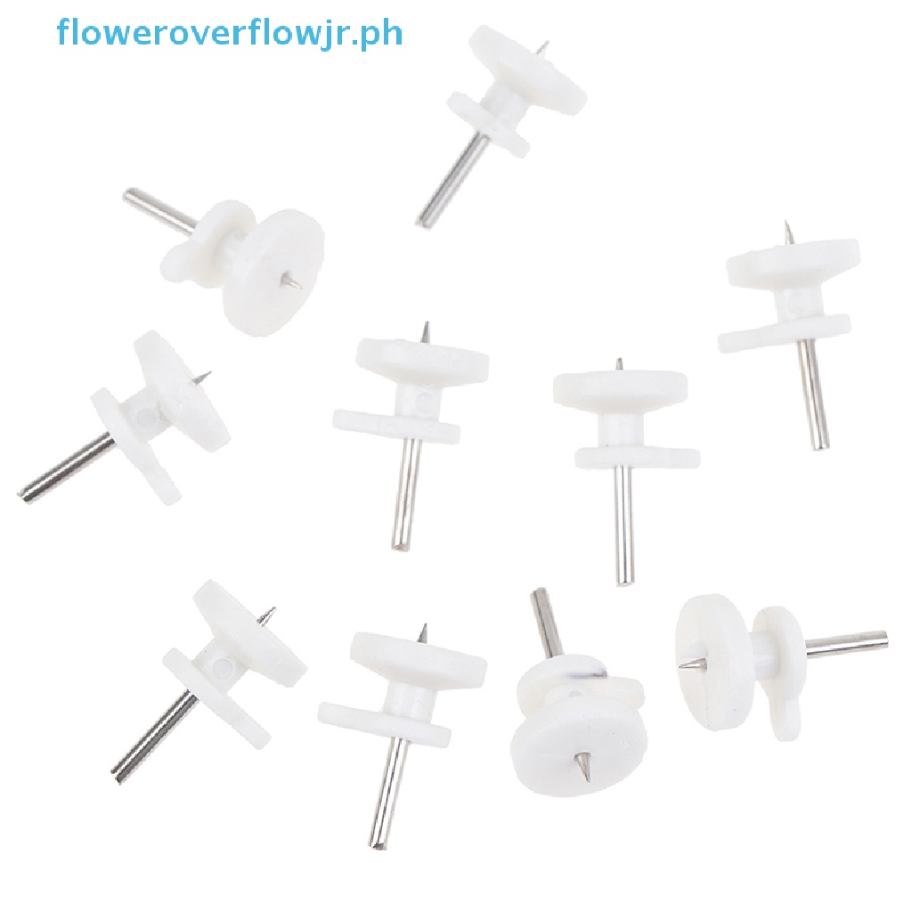 FLJR 10Pcs Small Wall Mounted Hooks NonTrace Nail for Concrete Cinder