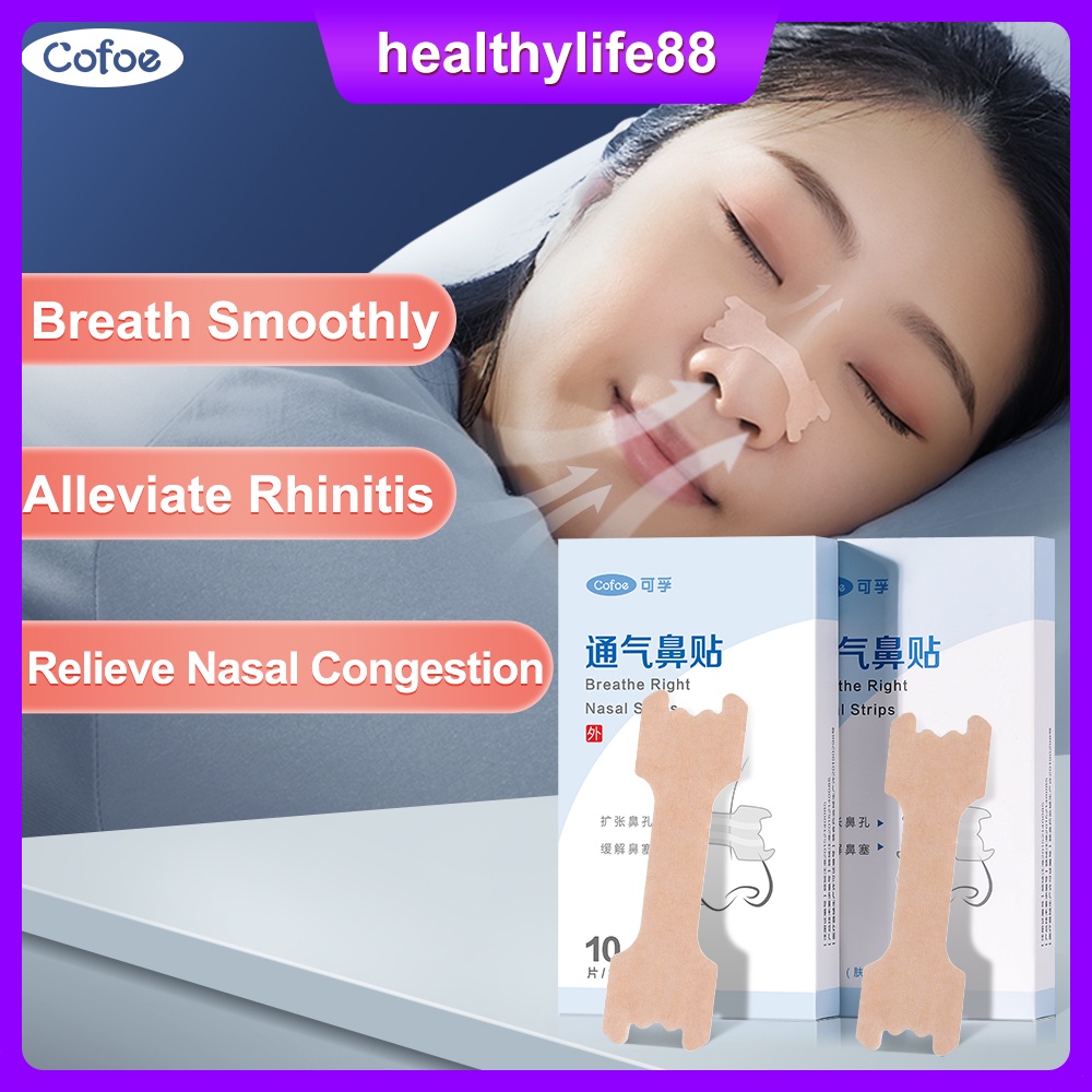 Cofoe Nasal Strip for Snoring Rhiniti Congestion Relief Stuffy