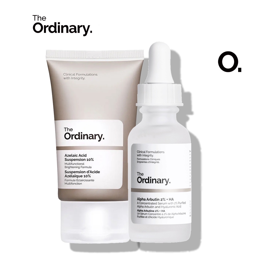 The Ordinary Scar Remover Set Alpha Arbutin 2% + Azelaic Acid ...