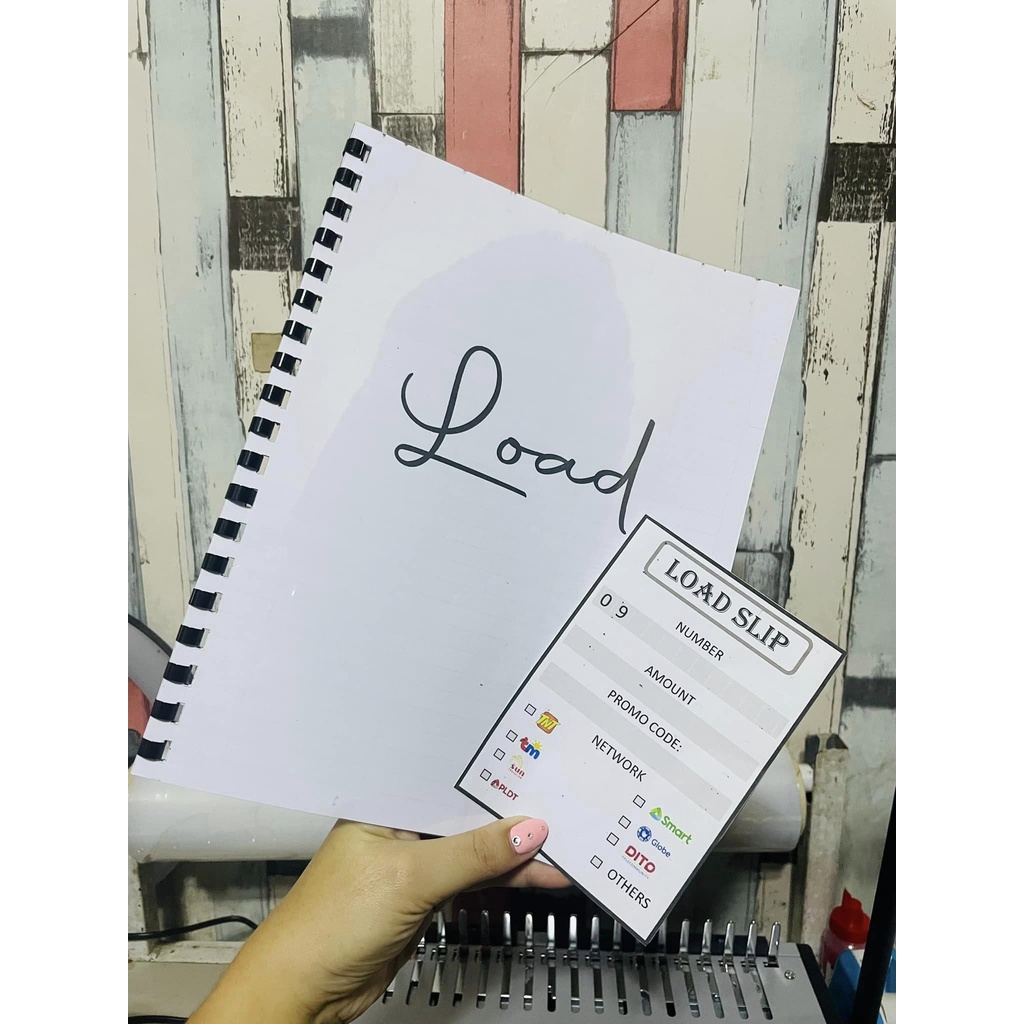 LOAD RECORD BOOK AND TRANSACTION SLIP | Shopee Philippines