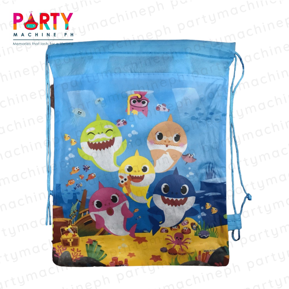 baby shark giveaways for birthday / baby shark paper bag / baby shark