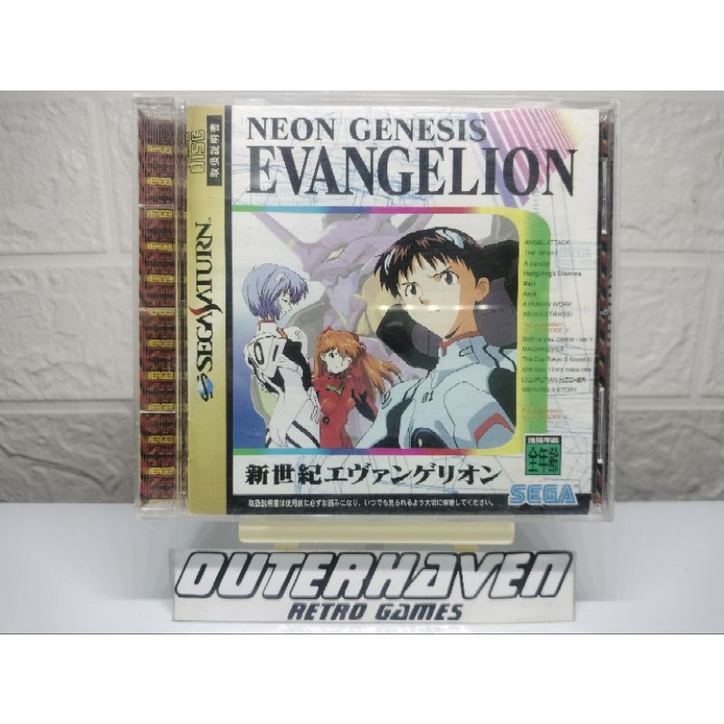 Neon genesis evangelion 2nd impression sega saturn j jap japan