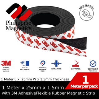 1 in. X 50' Roll Thin Peel & Stick Adhesive Magnetic Strips with Adhesive  Backing - China Flexible Magnetic Tape, Adhesive Magnet Tape