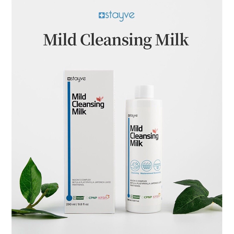 Stayve Mild Cleansing Milk 290ml | Shopee Philippines