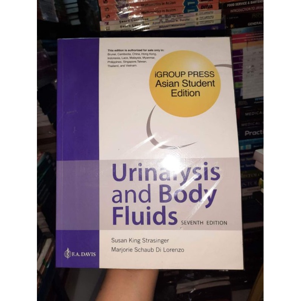 Urinalysis and Body Fluids by Strasinger | Shopee Philippines