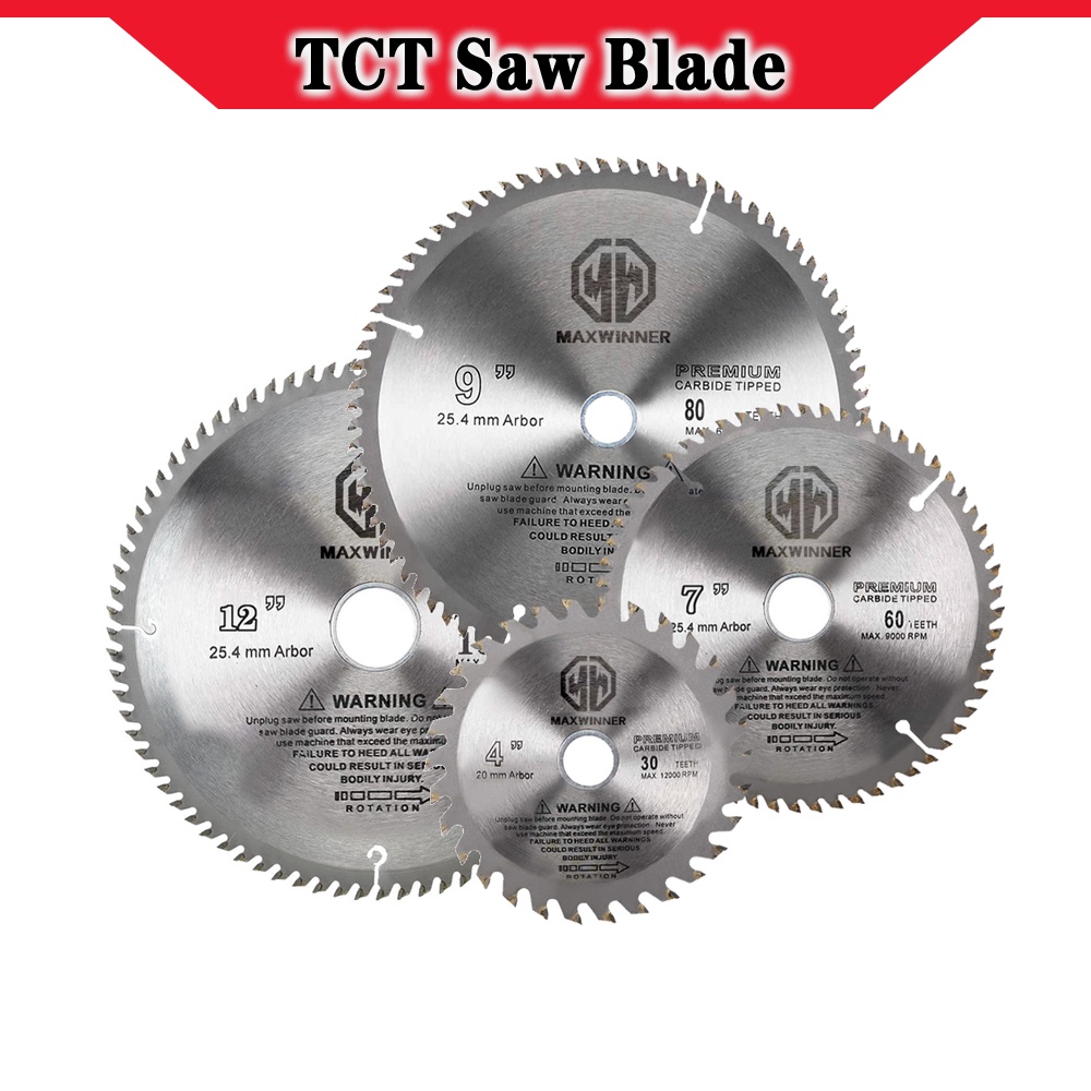 Tct Wood Circular Saw Blade For Machine Angle Grinder Cutting Tools