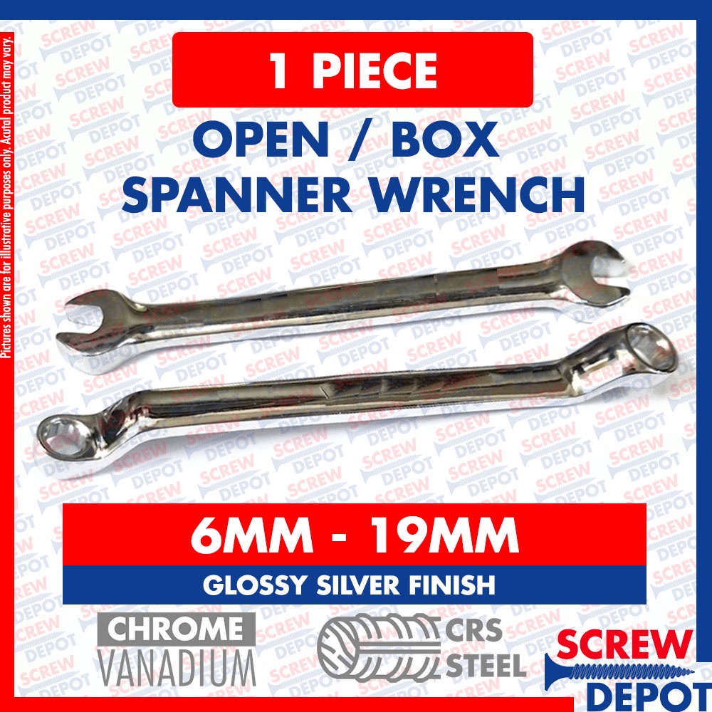 1PC Box Wrench / Open Wrench / Spanner Offset / Ring Close Wrench