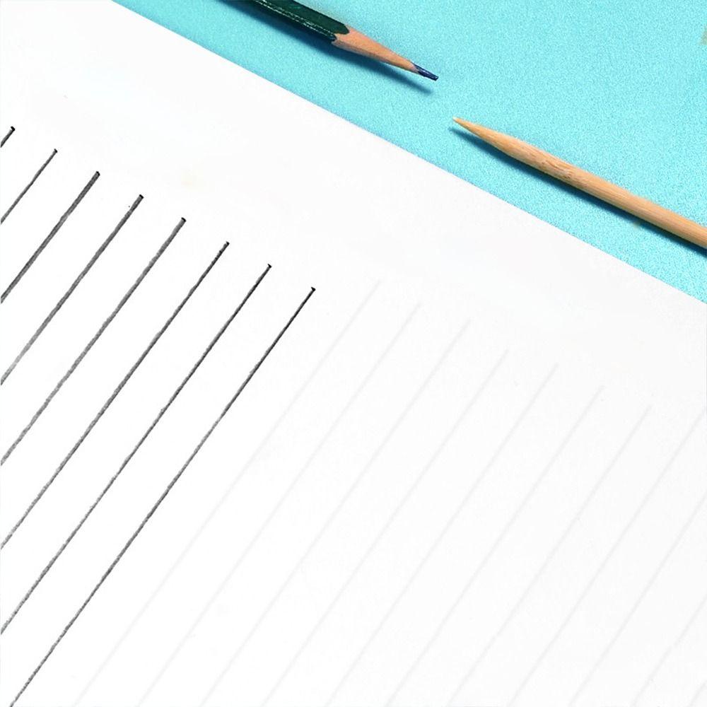 IVANES Straight Line Stencil Ruler A4 Transparent Neat Handwriting ...