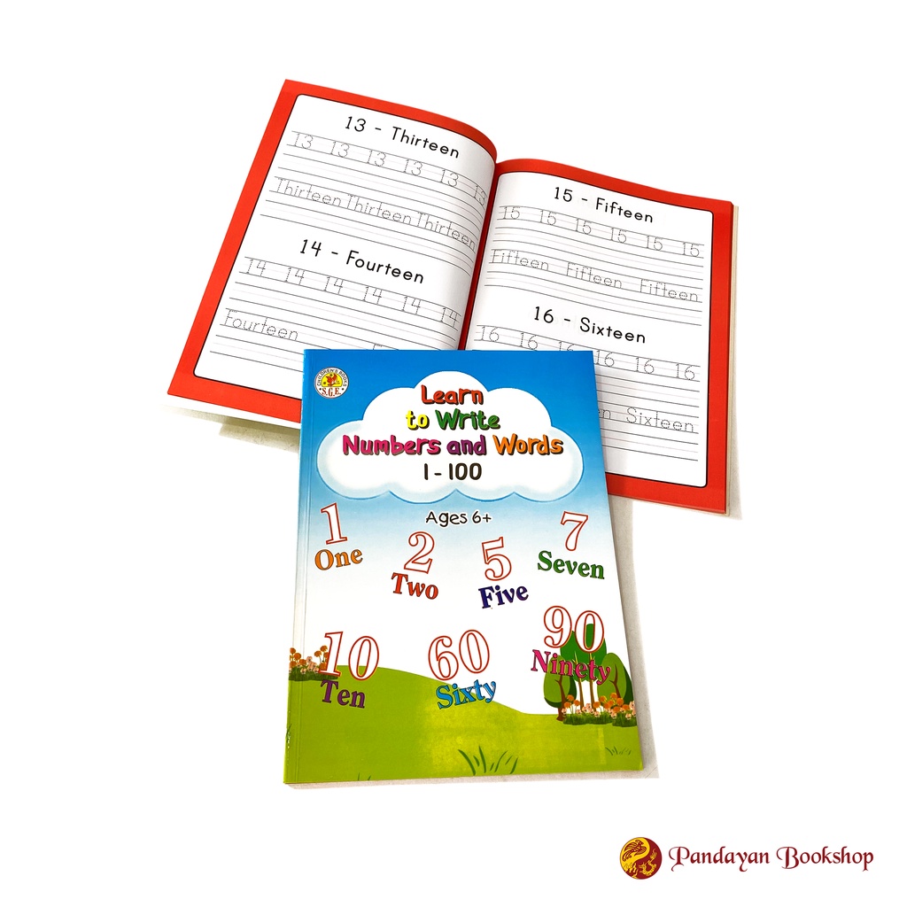 Learn to Write Numbers and Words 1-100 | Shopee Philippines