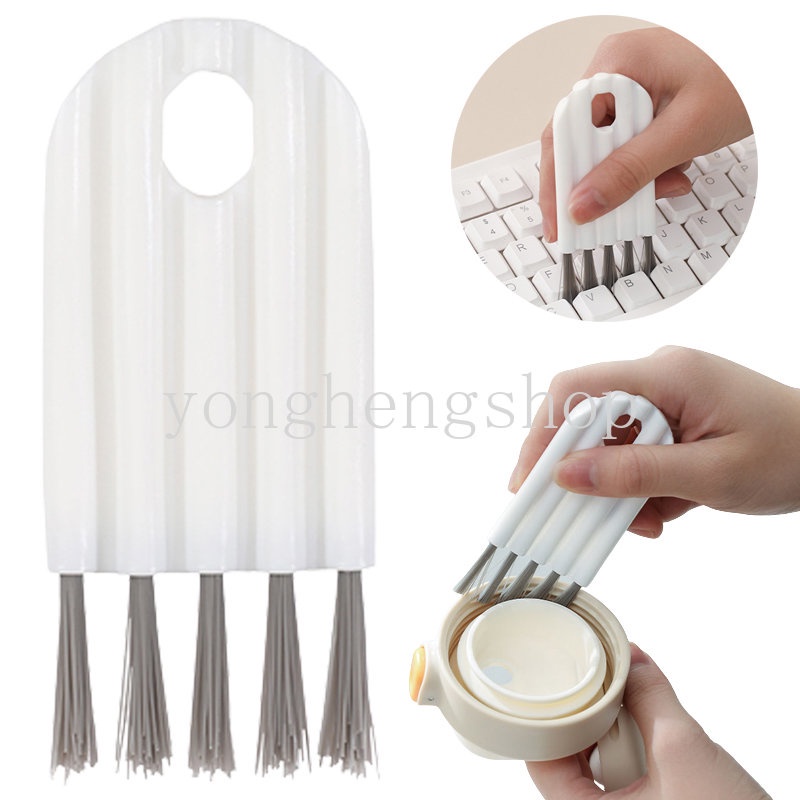 Keyboard Cup Lid Gap Brush Bottle Groove Brushes Flexible Bendable ...