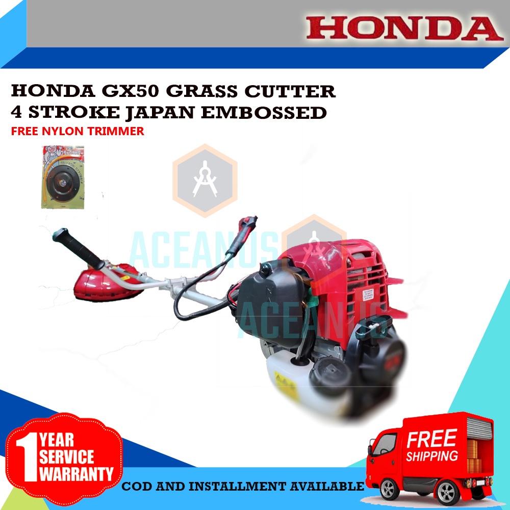 HONDA Original Grass Trimmer Grass Cutter 4 STROKE GX35 GX50 FREE NYLON ...