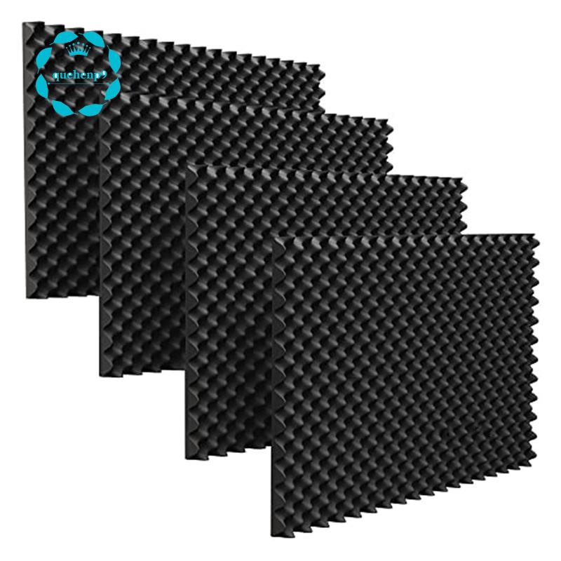 24 Pack Acoustic Foam Panels Fireproof Soundproofing Treatment Wall ...