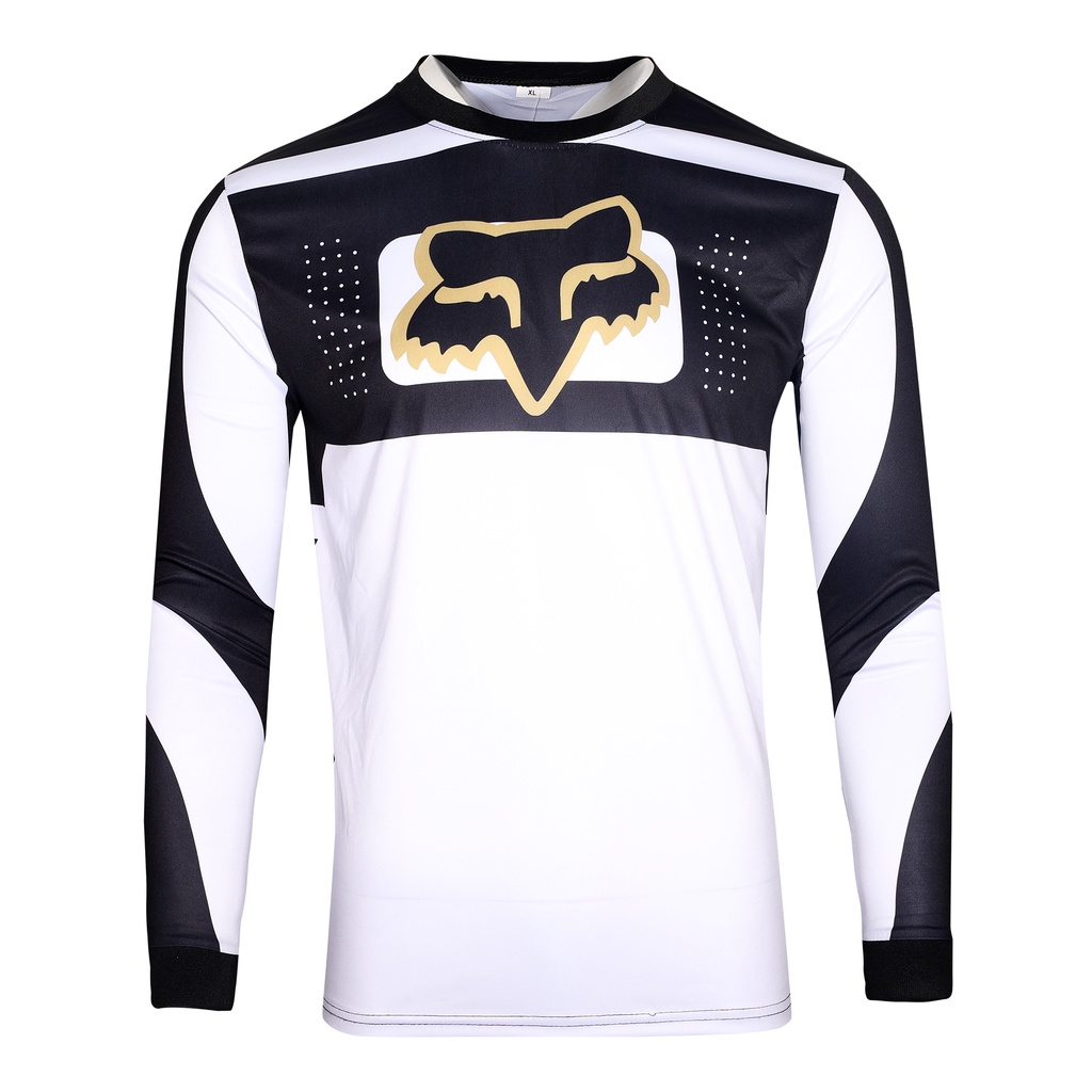 Motorcycle Shirt Long Sleeve Jersey for Men Motor Sublimation Jersey