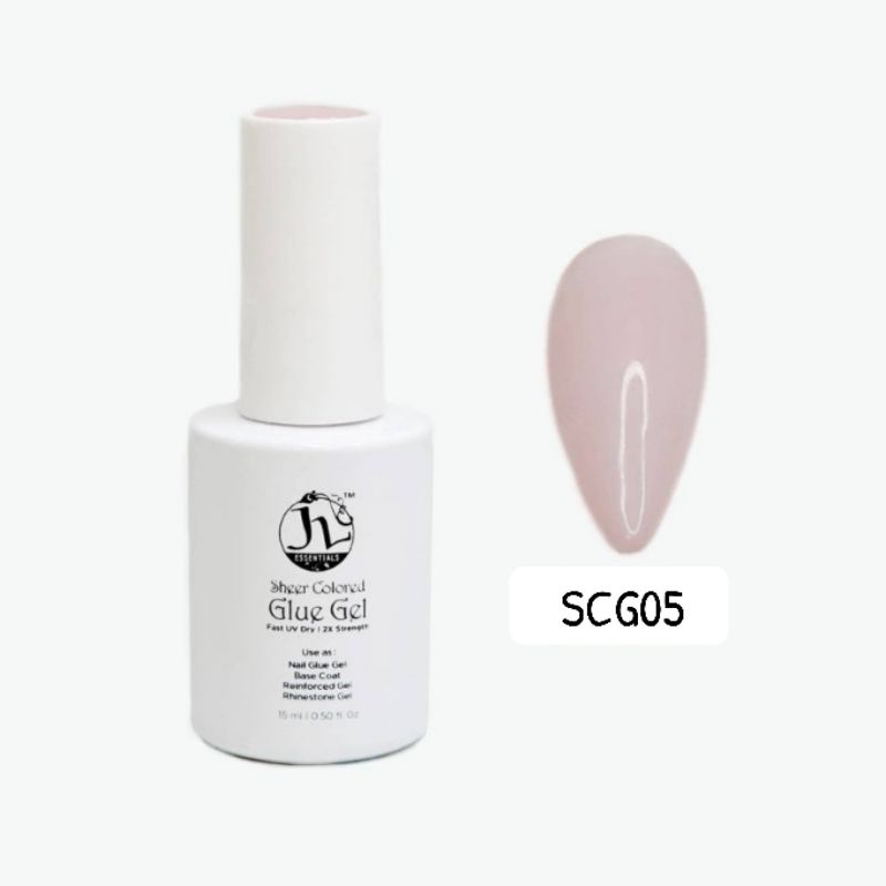 Multi Purpose Glue Gel Use as Nail Glue / Base Coat / Rhinestone Glue