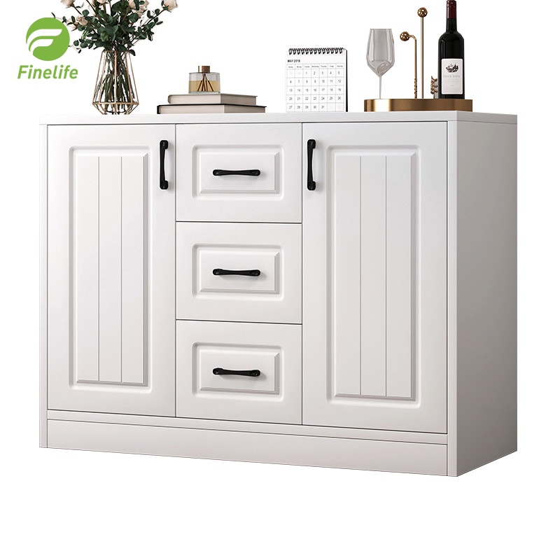 Finelife Kitchen Living Room Storage Sideboard Chest