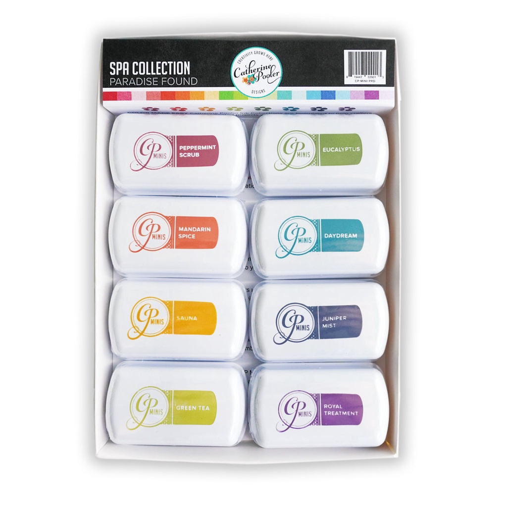 Catherine Pooler Spa Collection Mini Ink Pads - Paradise Found | Shopee ...