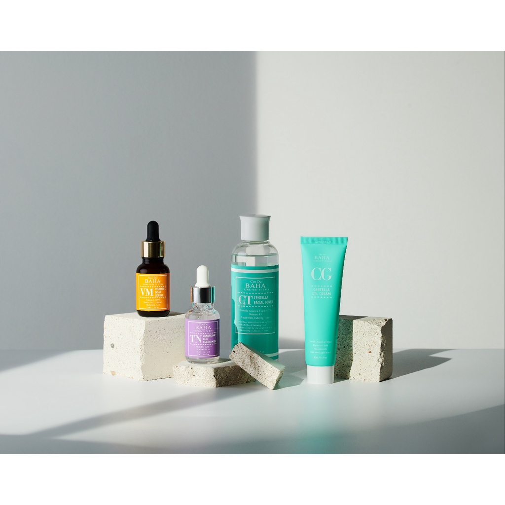 Cos De BAHA - CT Toner 200ml TN Serum 60ml VM SERUM 30ml CG Cream 45ml ...