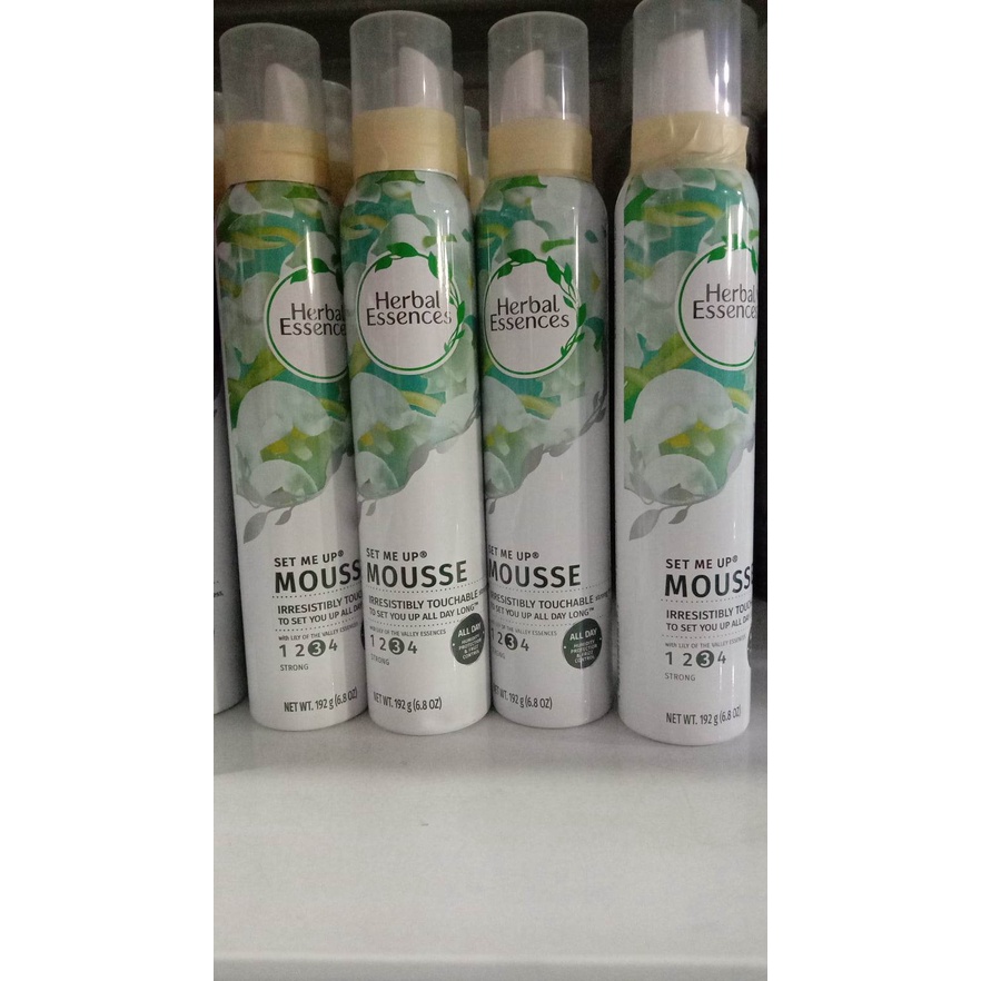 Herbal Essences Set Me Up Mousse 6.8 OZ (192g) Shopee Philippines