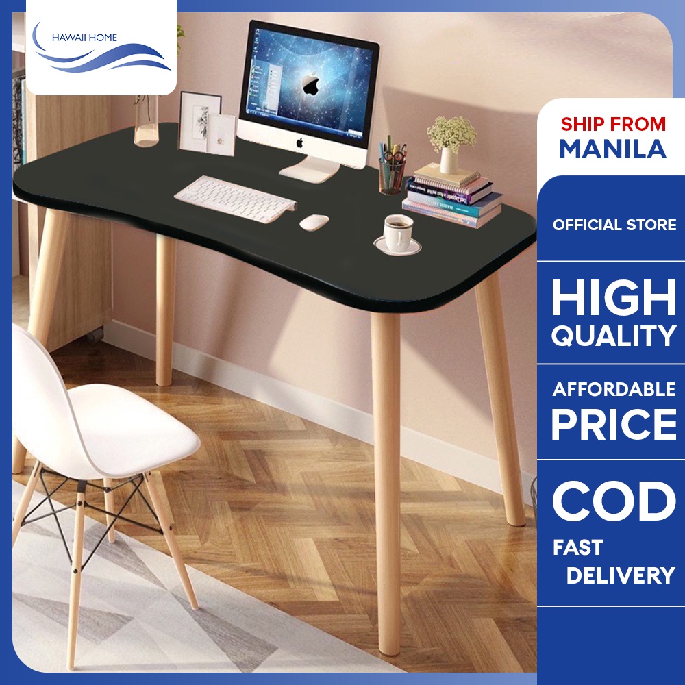 Hawaii Home Study Desk Working Table Natural Pine Wood Good Quality ...