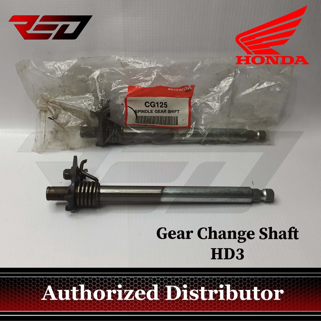 Change Pedal Axle / Gear Shift Spindle OEM CG125 / CT100 - Bajaj / HD3 ...