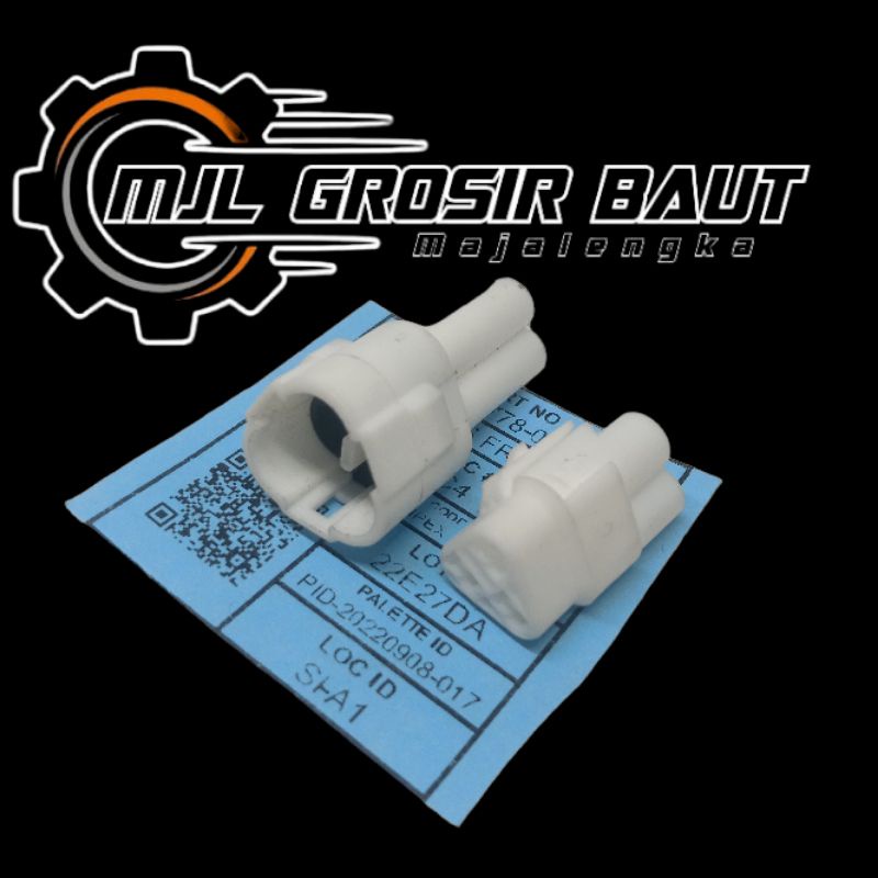 ORIGINAL DLC 3 PIN CONNECTION SOCKET MOTORCYCLE CARNilon PER 10 PCS ...