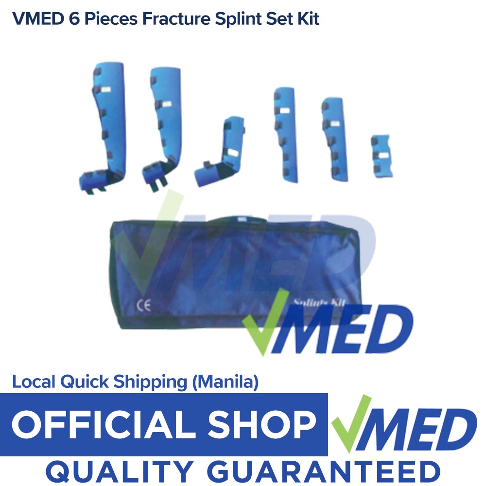 VMED Fracture Splint Set Kit 6 Pieces | Shopee Philippines