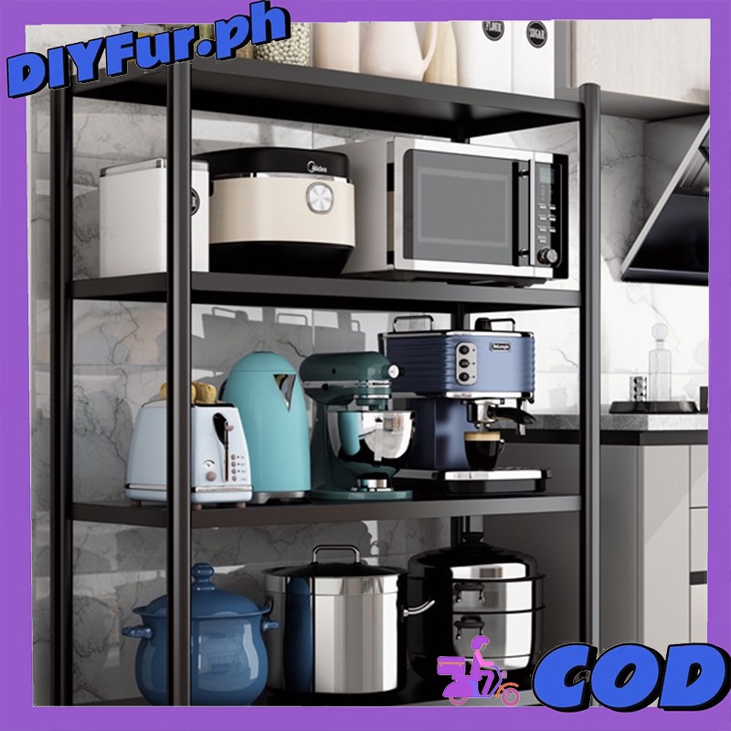 〽️COD〽️Stainless Kitchen storage rack Multi-layer Organizer rack with ...