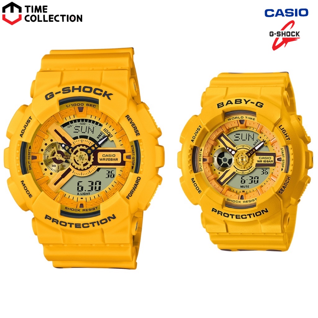 Casio GShock BabyG Couple Watch SLV22A9A Digital Analog Rubber