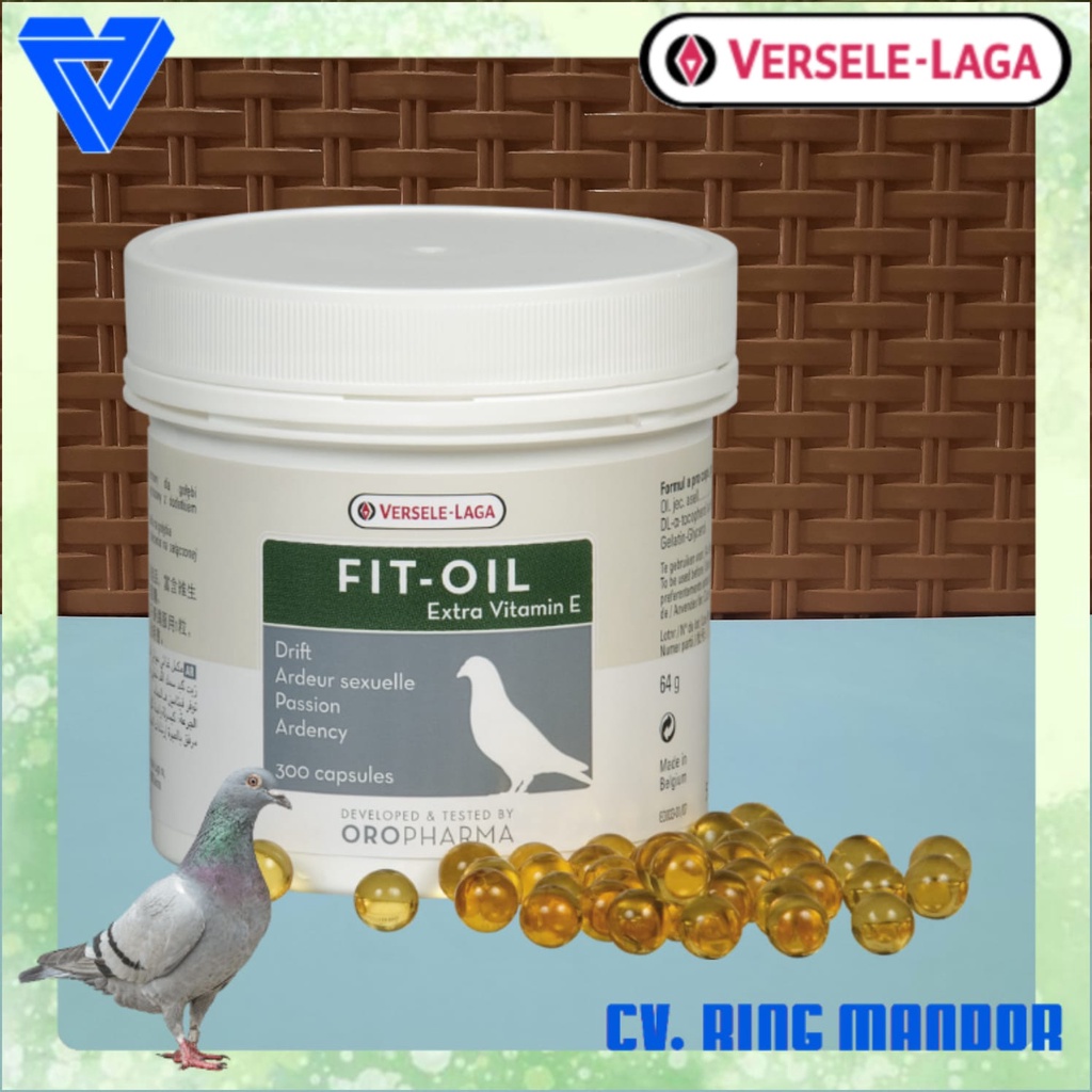 Fitoil VERSELELAGA FIT OIL Fish OIL And Pigeon Vitamins 10 Capsules