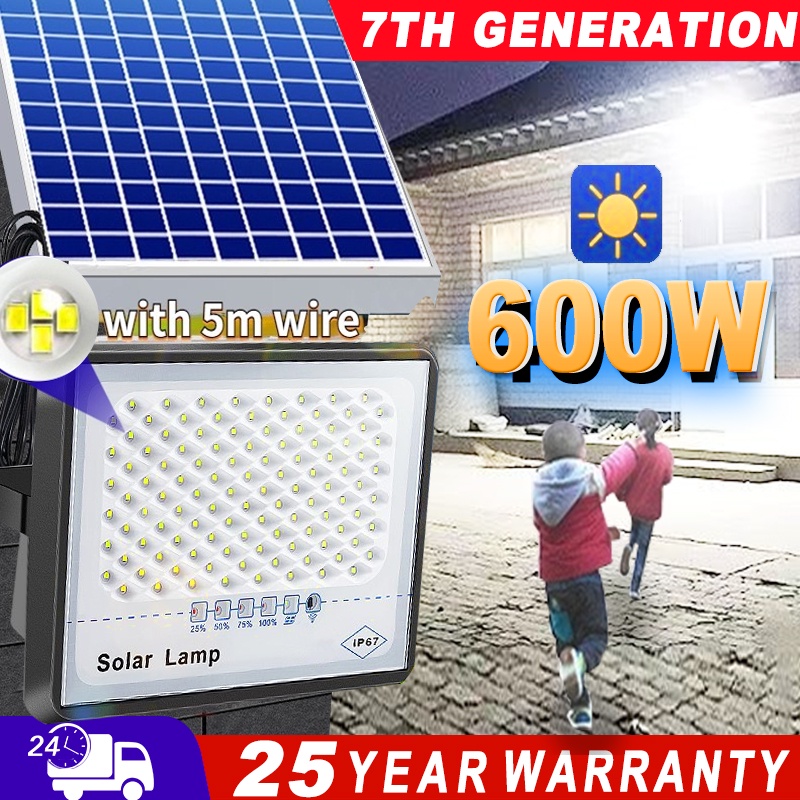 Solar Flood Light 800W Solar Light Outdoor Waterproof LED Flood Light ...