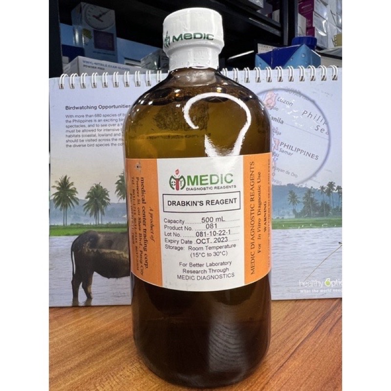 Drabkin's Reagent by MEDIC 500ml | Shopee Philippines