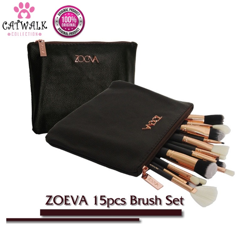 ZOEVA 15pcs Complete Brush Set Shopee Philippines