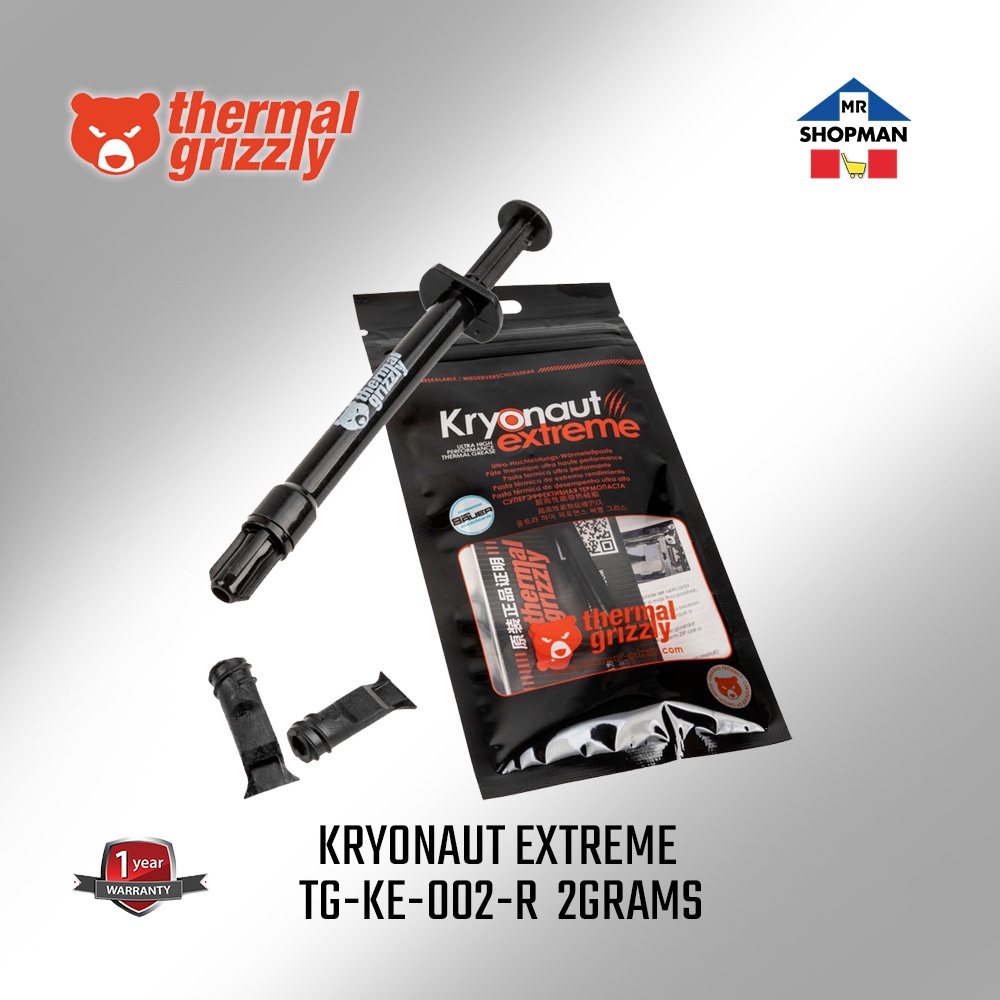 Thermal Grizzly TG KE 002 R Kryonaut Extreme 2g Thermal Paste 2 grams