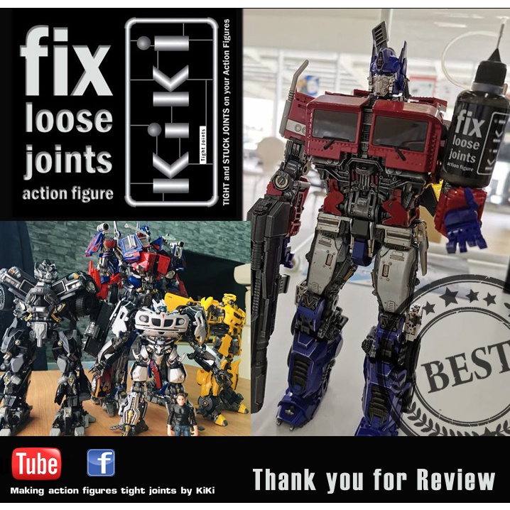 kiki loose Solution For Transformers And Mannequins Action Figures fix