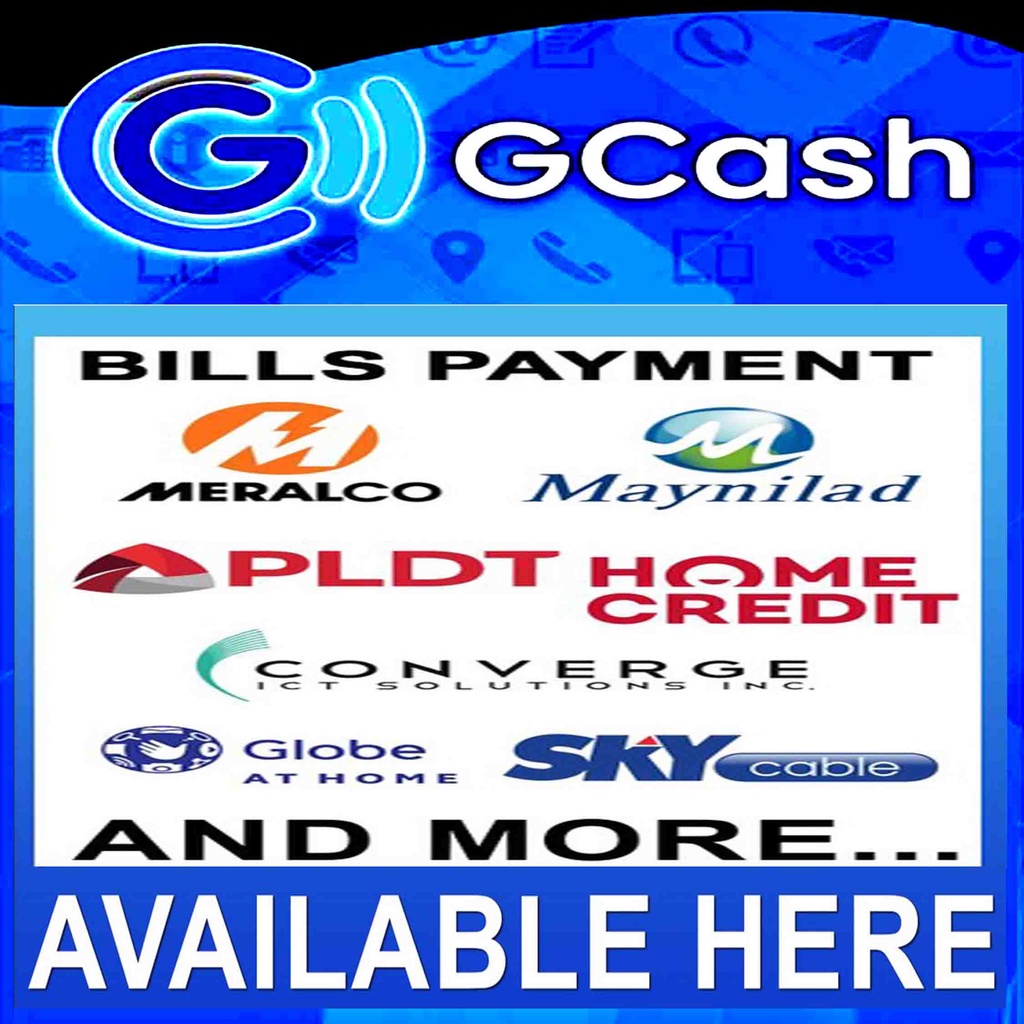 Laminated Gcash Signage A4 Sizepvc Signage Shopee Philippines 0127