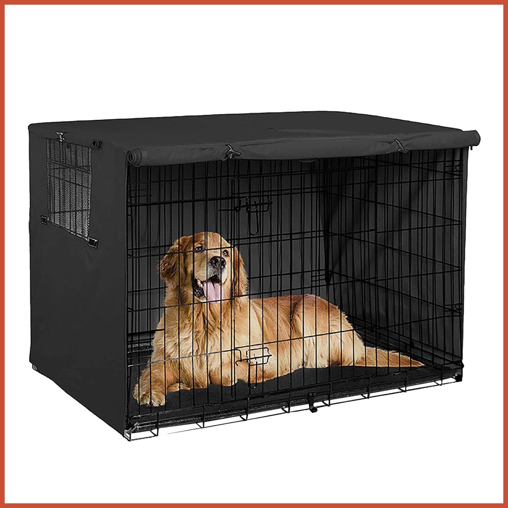 Dog Wire Crate Cover Dog Kennel Cover For Metal Dog Crates Kennel ...