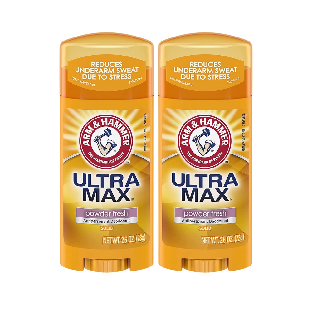 (Bundle of 2) ARM & HAMMER ULTRAMAX Invisible Solid Antiperspirant