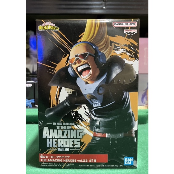 Figure Mirko (Vol.22), Present Mic (vol.23) or Izuku (Vol.1 Plus), The Amazing Heroes - My Hero Academia - Banpresto